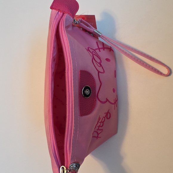 Hello Kitty Makeup Bag Accessory Bag Pink - Picture 6 of 6